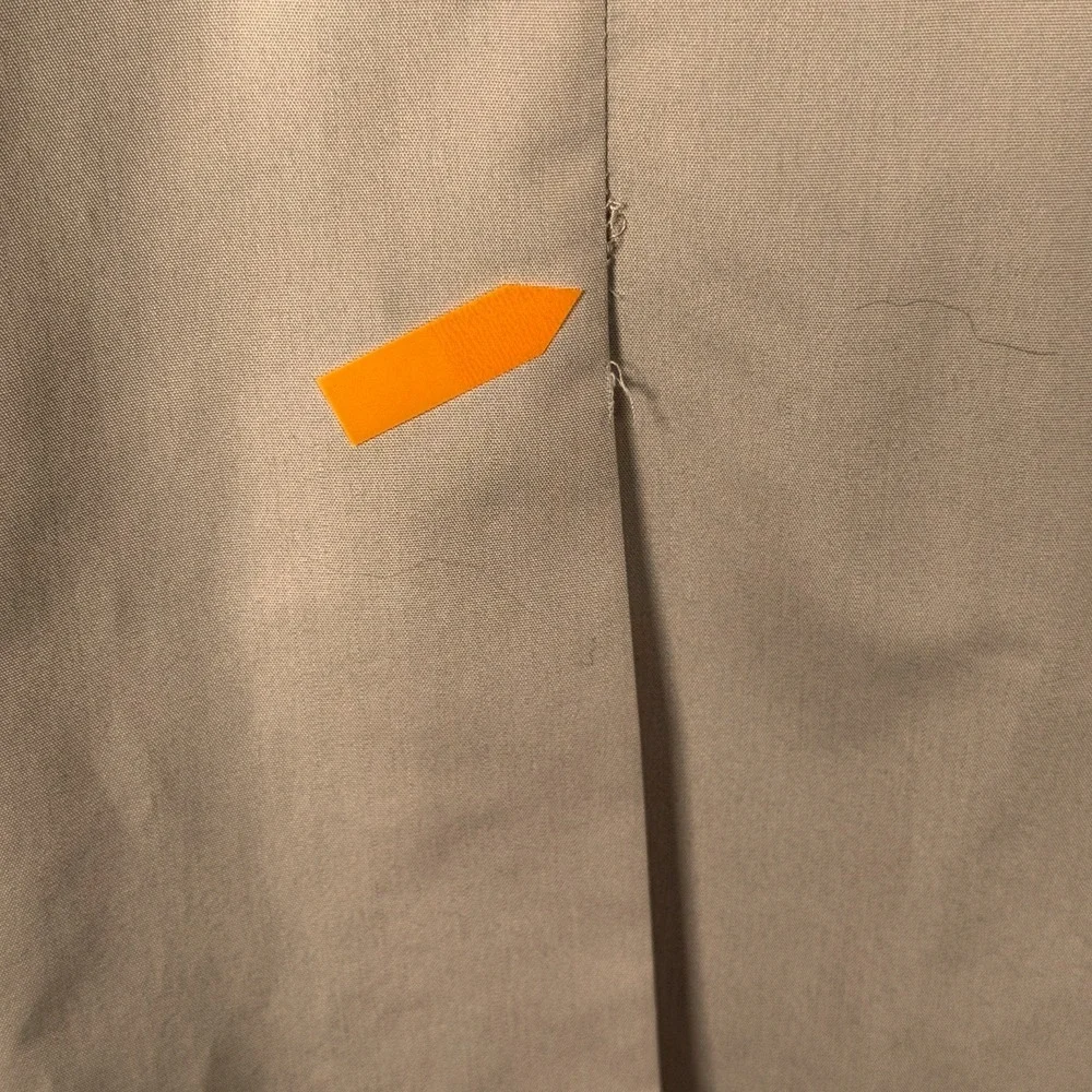 Vtg‎ Sears The Mens Store Trench Coat Mens 46R Beige Overcoat Outerwear Classic